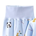 thumbnail image 5 of Emitonse Toddler Baby Girl Clothes Organic Soft 2 Piece Baby Pajama Set Girls Long Sleeve Light Blue,Size 18-24 Months, 5 of 9