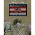 thumbnail image 3 of 4th of July Country Star Outdoor TV Cover 40 to 43 Inch Weatherproof, Independence Day Red Striped 600D Oxford TV Covers with Waterproof Zipper, Outside Flat TV Screen Protector Size 40"Wx25"Hx4.5"D, 3 of 7