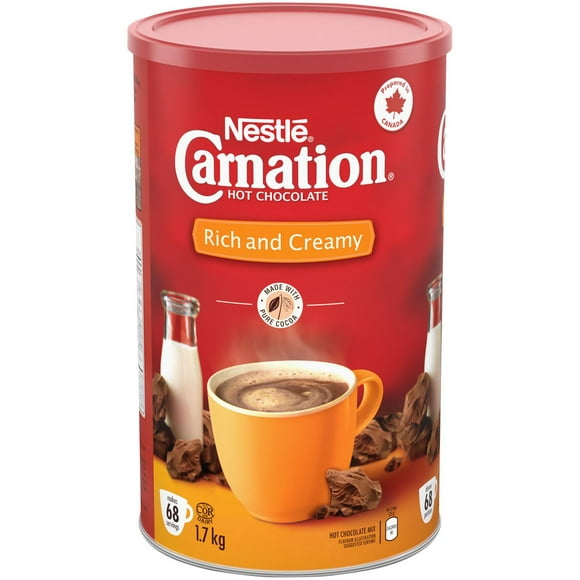 NESTLÉ® Rich and Creamy CARNATION® Hot Chocolate 1.7 kg Canister, 1.7 KG