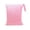 Pink, variant on Woven Fabric Portable Travel Storage Pouch, Foldable Handheld Carry Pouch Water Reinforced For Camping Gear, Outdoor Tote For Laundry & Organization 18.9X15"