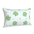 thumbnail image 2 of Kll Kawaii Frogs Pillow Covers Envelope Closure,Super Soft And Cozy Fuzzy Fleece Pillow Case Cover 14"X20", 2 of 8