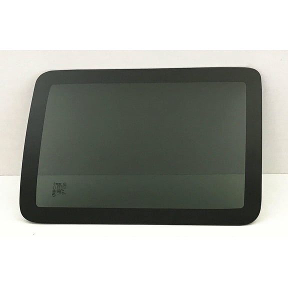 Driver Left Side Rear Quarter Window Quarter Glass Compatible with Jeep Wrangler 4 Door Utility 2007-2010 Models