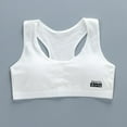 thumbnail image 2 of LOVEBAY Big Girl Sports Bra Seamless Cotton Training Tank 8-12T, 2 of 6