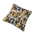 thumbnail image 2 of Rateoe Cute Dog Pattern Throw Pillow Cover Premium Pillow Stuffer Sham Square for Decorative Cushion Bed Couch Sofa(Pillow insert not included), 2 of 8