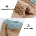 thumbnail image 5 of Raindrops 5Pairs Warm Slipper Socks for Women in Assorted Color for Warmth and Comfort in Cold Weather, 5 of 8