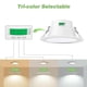 thumbnail image 2 of Led Dimmable Tri-color Recessed Downlight Ceiling Light Spotlight 6x, 2 of 4