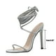 thumbnail image 4 of Zapatos de verano de mujer sexy Correa cruzada Tacones altos gruesos Sandalias de punta abierta Zapatos de fiesta Wmkox8yii  hfjk2185, 4 of 9