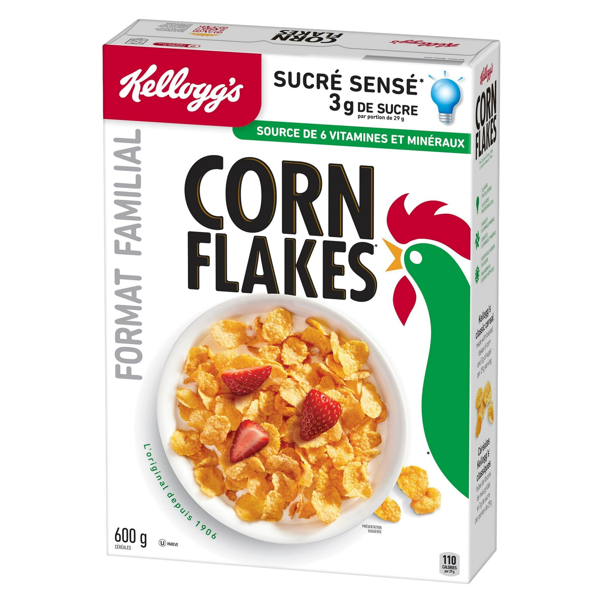 Kellogg's Corn Flakes Cereal 600 g