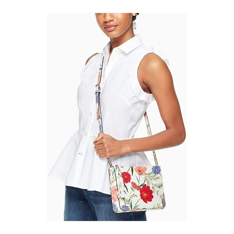 Kate Spade Kingston Drive Blossom Alessa Leather Crossbody Bag