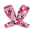 thumbnail image 2 of Gaeub Panda Heart Valentine Pink Cooling Sleeves for Unsex, Arm Sleeves, UV Sun Protection Sleeve to Cover with Silicone Anti-Slip, 2 of 8