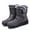 A--Grey, variant on Ablanczoom Snow Boots Women: Winter Shoes Woman Ankle Outdoors Booties with Warm Faux Fur