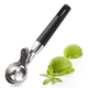 thumbnail image 2 of Cuchara para helado, cuchara para helado con gatillo de liberación, cucharas para galletas de metal, cuchara para helado, 2 of 4