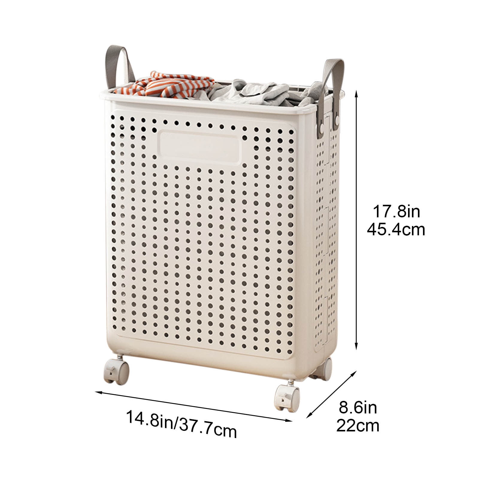 Tgbvmt Large Foldable Dirty Clothes Laundry Basket Space Saving Collapsible Storage Basket Family Loads Organizer For Bathroom Balcony Bedroom Household Dirty Clothes Snacks Home Decor Laundry Bags