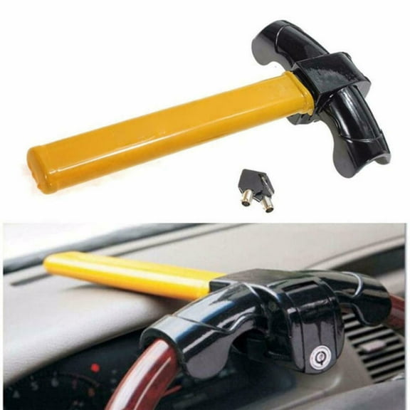 OTTULUR Heavy Duty Universal Steering Wheel Lock AUTO Anti Theft Car Security Rotary