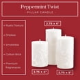 thumbnail image 2 of Velas Becky Home con aroma a menta 3 unidades 7,5-15 cm, 2 of 4