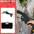 thumbnail image 2 of Small Electric Saw Cordless Electric Chain Saw for Cutting Wood and Trimming Branches with Plastic Case, 2 of 8