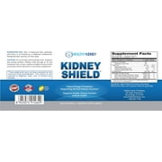 Healthy Kidney Kidney Shield: Kidney Detox Supplement plus Vitamins, Supports Kidney Health, 120 ct. (3 pack)