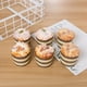 thumbnail image 4 of Toystoory 6 piezas Home Bakery Hotel PU Cupcake artificial Fiesta Banquete Exposición Simulación Cupcakes Prop Decoración de pasteles Kits de decoración para fiestas Toystoory HA083159-01, 4 of 6