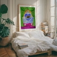 thumbnail image 4 of Descansos - Collage Surrealism Psychedelic Modern Art Abstract Pop Art Fantasy Whimsical Oak Framed Wall Art Print 12 x 16 inches, 4 of 12