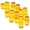 Amber, variant on Bluedot Trading LED Tea Light Votive Candle Safe Flickering Flame Ambience Candles for Wedding Centerpieces, Parties, Events, and Decoration, Amber, 6-Pack