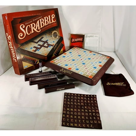 Deluxe Scrabble Turntable Game