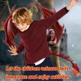 thumbnail image 3 of 3PCS Kids Dragon Costume Set Creative Dragon Mask and Wings Tail for Halloween, 3 of 7