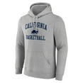 thumbnail image 2 of Men's Heathered Gray Cal Bears In Bounds Pullover Hoodie, 2 of 3