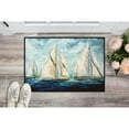 thumbnail image 4 of Carolines Treasures MW1283MAT The Last Mile Sail boats Door Mat Indoor Rug or Outdoor Welcome Mat 18x27 Doormat 18H X, 4 of 4