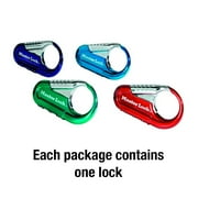 Master Lock Metal 84 mm (3-5/16 in) Combination Lock, 30 mm (1-3/16 in) shackle