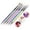 multicolor, variant on Double Ended Dotting Pens Design Kit with Acrylic Brushes for Home Salon Manicure Tools 5PCS