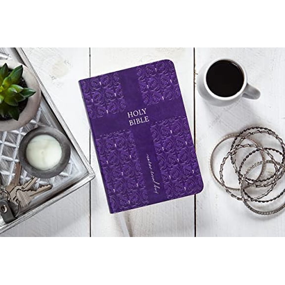 Pre-Owned KJV Holy Bible Compact Amethyst (Imitation Leather) 1424565545 9781424565542