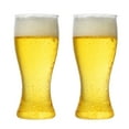 thumbnail image 6 of Uanit 2pc Freezer Beer Mugs Double Wall Insulated Gel Plastic Pint Freezable Glasses Clear 2 Pack Chiller Frosty Cup Frozen Ice Freezer Mug Freezer Cups, 6 of 9