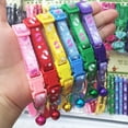 thumbnail image 2 of Opolski Cute Fashion Paws Pattern Pet Puppy Collars with Bell for Small Dogs Necklace, 2 of 7