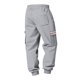 thumbnail image 3 of Ceisia Men Solid Color Loose Casual Pants Elastic Waist Drawstring Sports Gift Work Trousers, 3 of 9