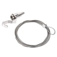 thumbnail image 4 of Unique Bargains Adjustable Picture Hanging Wire Kit 2M Electroplating Load 66lbs 4Pack, 4 of 5
