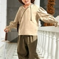 thumbnail image 2 of MQLKF Boys Medieval Dress Shirt For Kids Medieval Ruffled Long Sleeves Casual Handsome Stylish Children 's Tops, 2 of 8