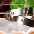 thumbnail image 3 of Advancent Molde de huevo frito, portátil, redondo, reutilizable, lavable, pulido, hogar, cocina, pastel, molde, herramienta, accesorios con Type6 NO6, 3 of 6