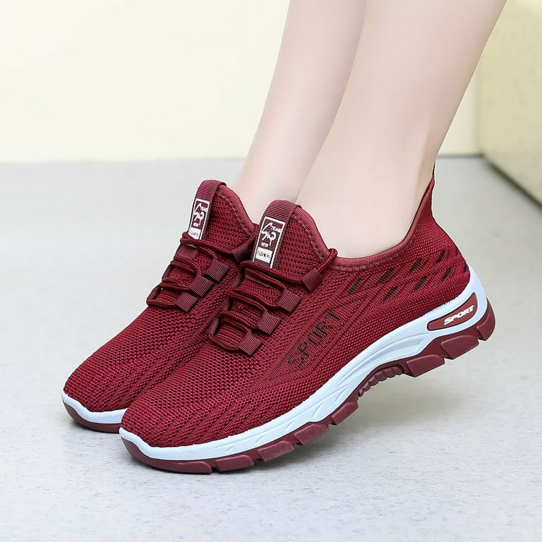 Leey-World Wide Toe Box Shoes Women Platform Sneakers for Women