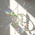 thumbnail image 4 of LEFXSMR Wind Chimes for Outside Colorful Iron Crystal Suncatcher Spinning Windchimes Outdoors for Yard Garden Patio Outdoor Decor & Holiday Gift, 4 of 6