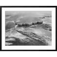thumbnail image 2 of Art.com Aerial View Of Jupiter Terrace-Fountain Geyser Pool Yellowstone NP Wyoming 1933-1942 Art Print by Ansel Adams, Black Frame Wall Art, 29" x 23", 2 of 5