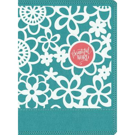 NIV Beautiful Word Coloring Bible for Girls, Leathersoft Over Board, Teal : Hundreds of Verses to