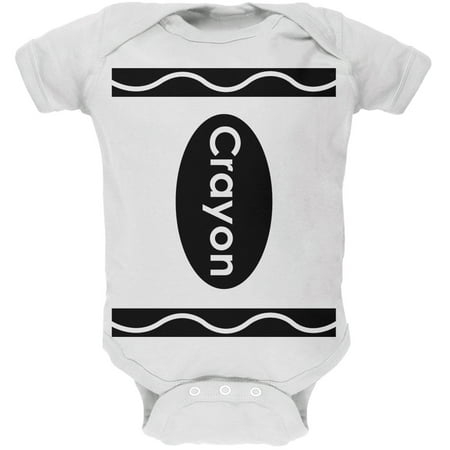 Crayon Costume White Soft Baby One Piece