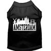 Pet Dog Cat Shirt Screen Printed, "Amsterdam Skyline"