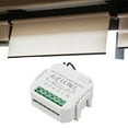 thumbnail image 1 of Shutter Release Remote Control Set, 100m Range  Roller Shutter Control Retrofit Set ABS Self Learning 433 MHz 60mAh  for Office, 1 of 8