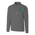 thumbnail image 2 of Men's-Cutter & Buck  Gray Seattle Sounders FC Traverse Stretch Eco Quarter-Zip Pullover Top, 2 of 3