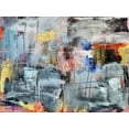thumbnail image 2 of Spina, Phyllis 24x19 Gold Ornate Wood Framed with Double Matting Museum Art Print Titled - Painted Conversation, 2 of 4