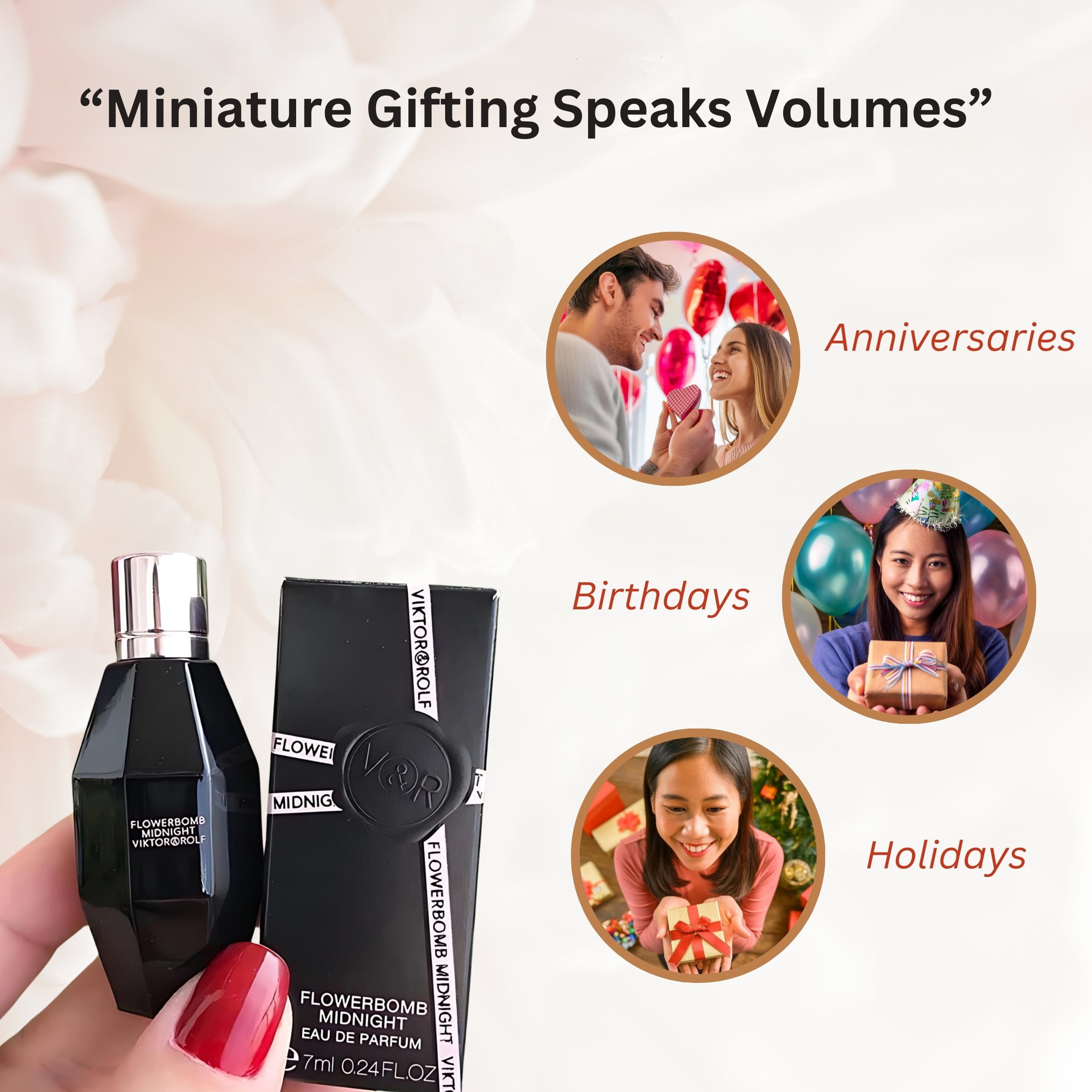 Viktor & Rolf Flowerbomb Midnight Perfume For Women Mini Travel