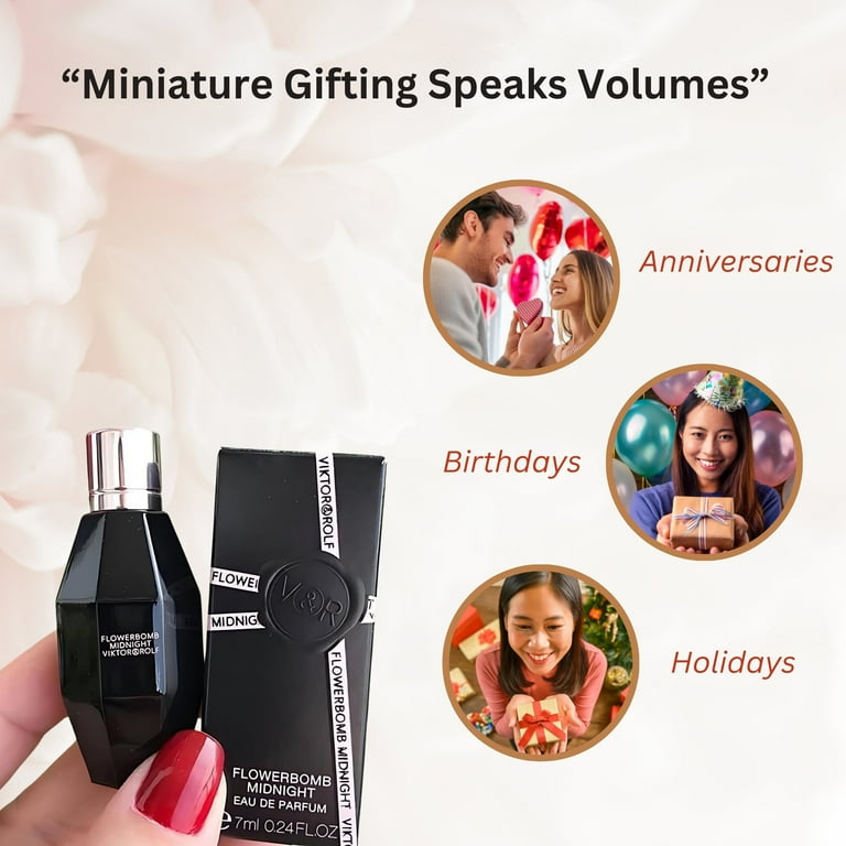 Viktor & Rolf Flowerbomb Midnight Perfume For Women Mini Travel