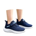 thumbnail image 2 of Boys Girls Breathable Mesh Sneakers for Daily Casual Campus Outdoor Play Lightweight Soft Sole Kids Walking Shoes—Comfortable Everyday Footwear for 5-13 Years, 2 of 4