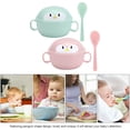 thumbnail image 5 of CIMAXIC 2 Sets Baby Bowls with Spoons Insulation Bowl Baby Food Bowl Baby Supplies,5.71"X5.71"X3.54", 5 of 5